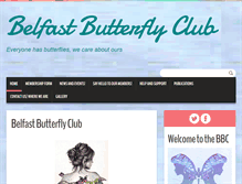 Tablet Screenshot of belfastbutterflyclub.co.uk